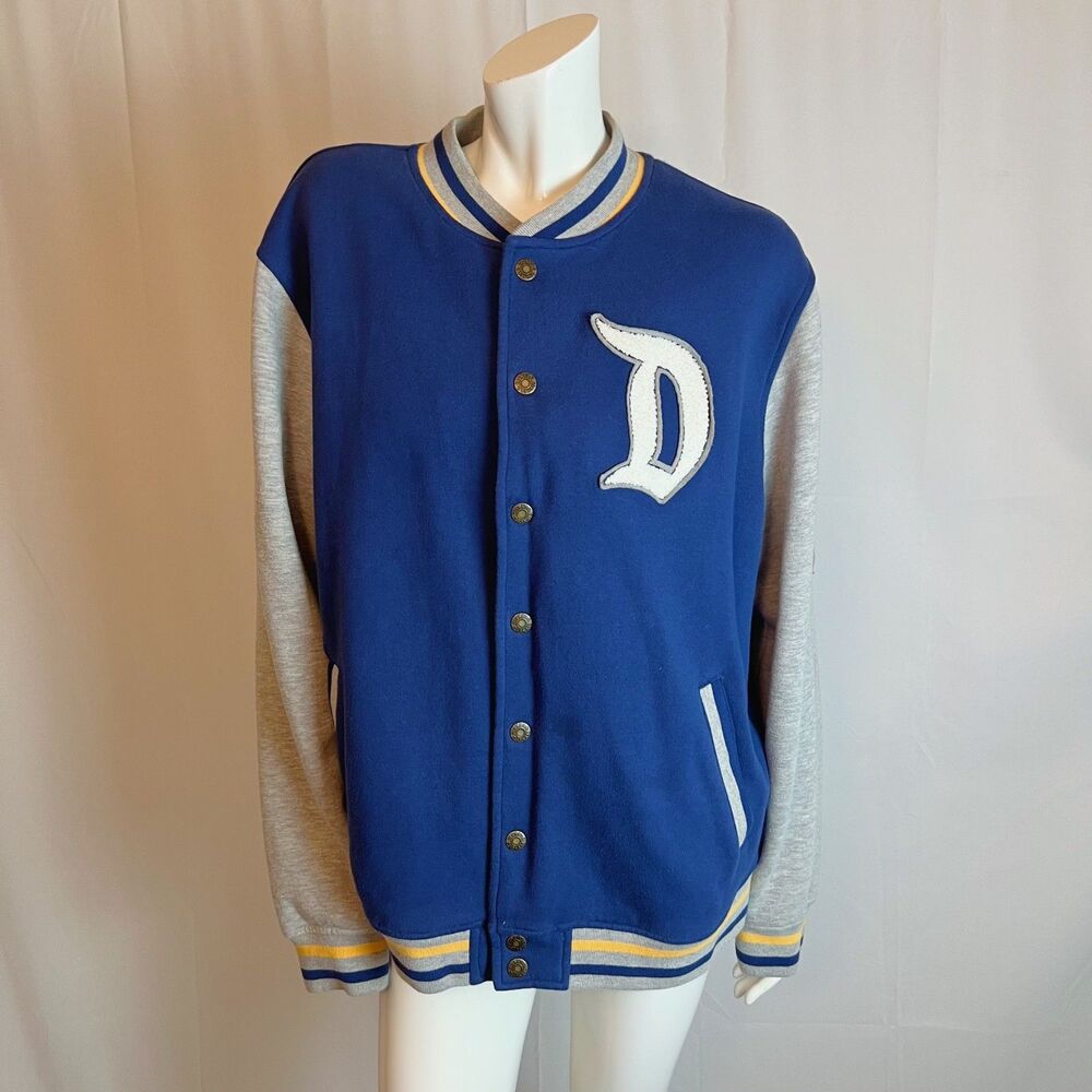 NWOT Disney Parks Blue Varsity Jacket 1955